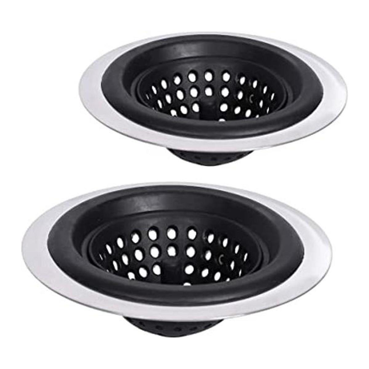 Colador de fregadero de cocina de silicona inoxidable