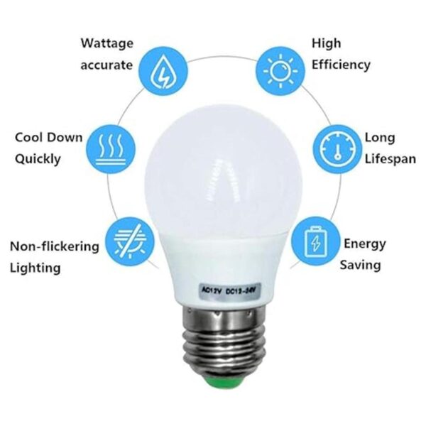 Bombillas LED Edison de 3 W casquillo E27 de rosca