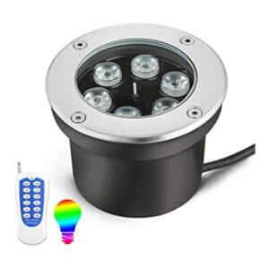 RSN LED Iluminación de paisaje 18W RGB Luz de Metro IP67