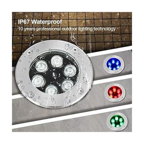 RSN LED Iluminación de paisaje 18W RGB Luz de Metro IP67