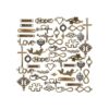 Aylifu Dijes para conectores de palabras Metal Bronce
