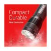 EVEREADY Linterna táctica LED linterna EDC resistente al