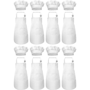 Delantal de 8 piezas para niños y 8 piezas delantal de_1