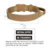 Excelente elite spanker collar de perro táctico militar_4