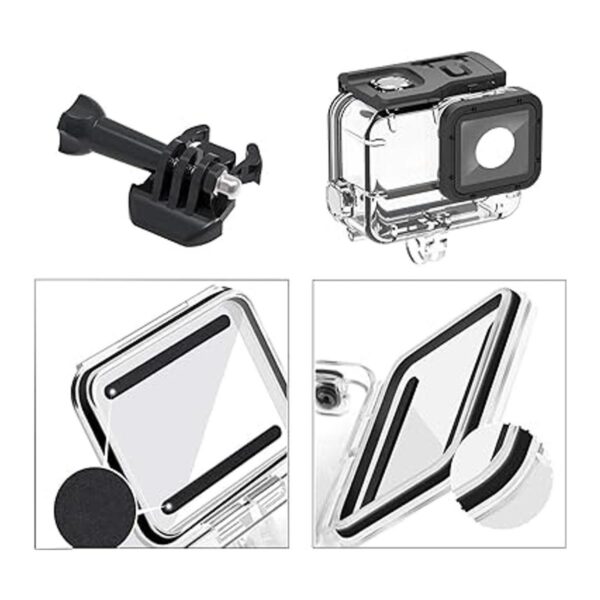 HONGDAK Carcasa impermeable para GoPro Hero 765 negro_5