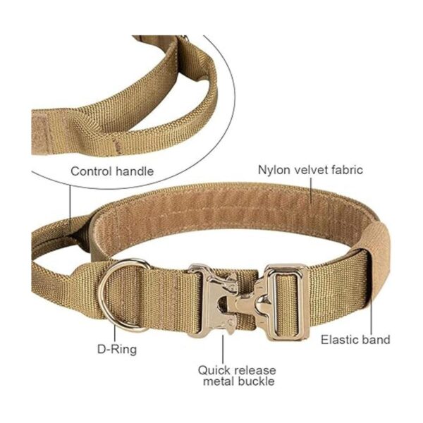 Excelente elite spanker collar de perro táctico militar_3