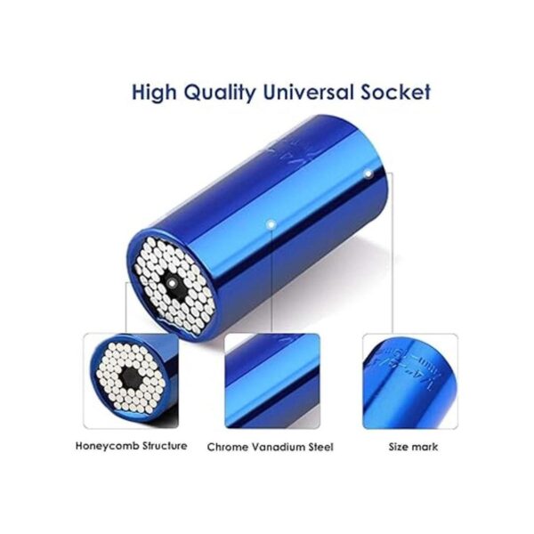 Enchufe universal de 14 34 pulgadas 0.2760.748 in