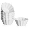 DOWAN Creme Brulee Ramekins 6 onzas aptas para horno_1