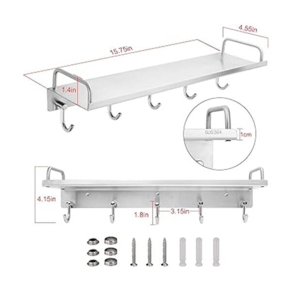 Audmore Estante para utensilios de cocina estante de