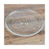 Placa de cristal para microondas.