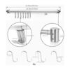Audmore Estante para utensilios de cocina 2 unidades_6