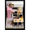Flever Kit de casa de muñecas en miniatura para bricolaje_5