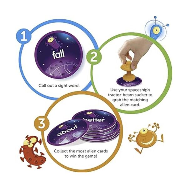 Learning Resources Slam Ships Sight Words Game Juegos_5