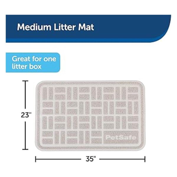 PetSafe AntiTracking Litter Mat Traps Crystal and Clay_6