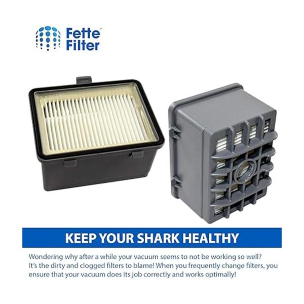Juego de filtros de vacío compatibles con Shark Rotator