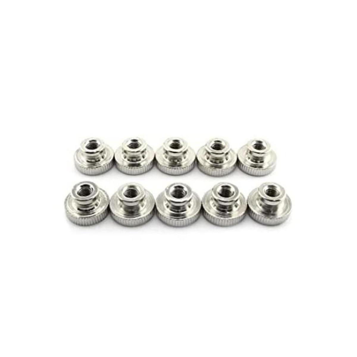RLECS 10 tuercas moleteadas M6 con cuello 3D Impresoras