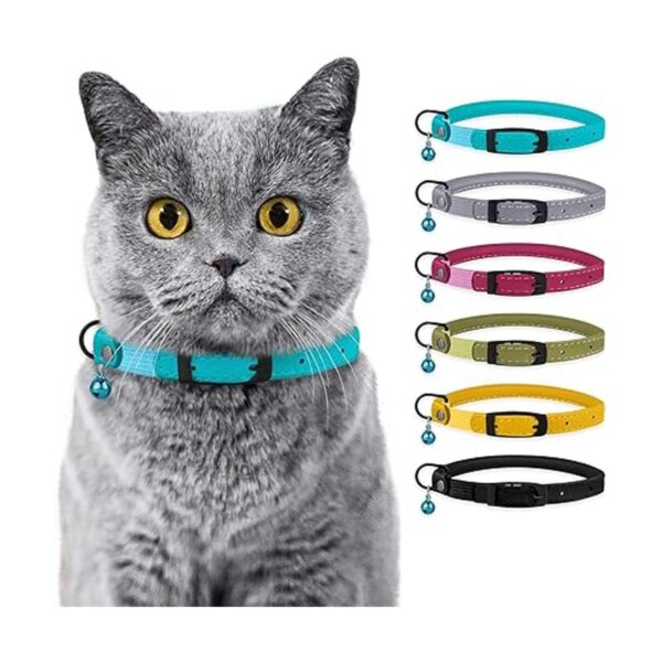 BRONZEDOG Collar de gato con campana de seguridad_4