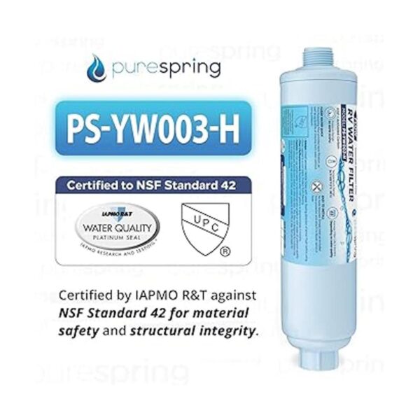PureSpring Filtro de agua RVCamper con protector de_2