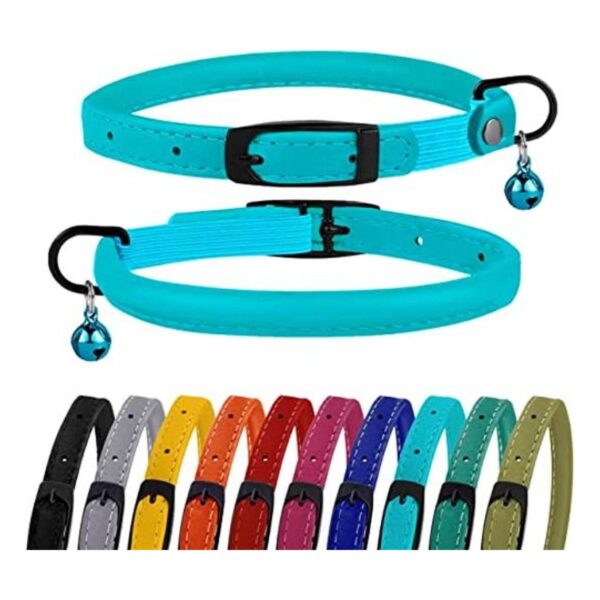BRONZEDOG Collar de gato con campana de seguridad_1