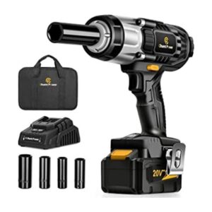 Llave de impacto inalámbrica de 20 V con portabrocas de_1