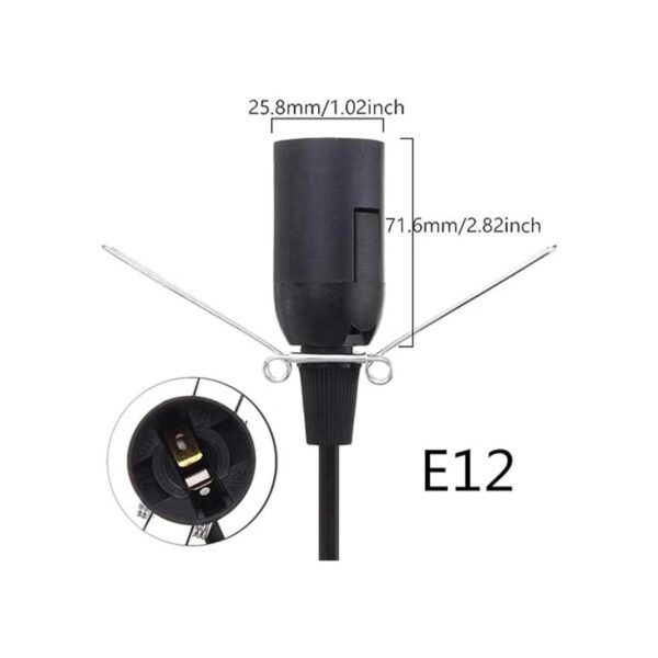DGZZI Cable para lámpara de sal 110 V 49 pies_2