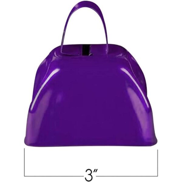 ArtCreativity Ruidos de campana de metal morado de 3_3