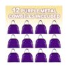 ArtCreativity Ruidos de campana de metal morado de 3_2