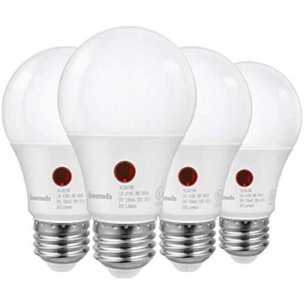 DEWENWILS Paquete de 4 bombillas LED del atardecer al