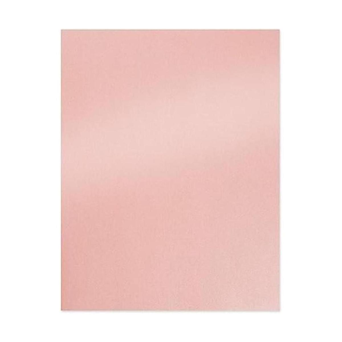 Papel metálico rosa paquete de 100 papeles brillantes