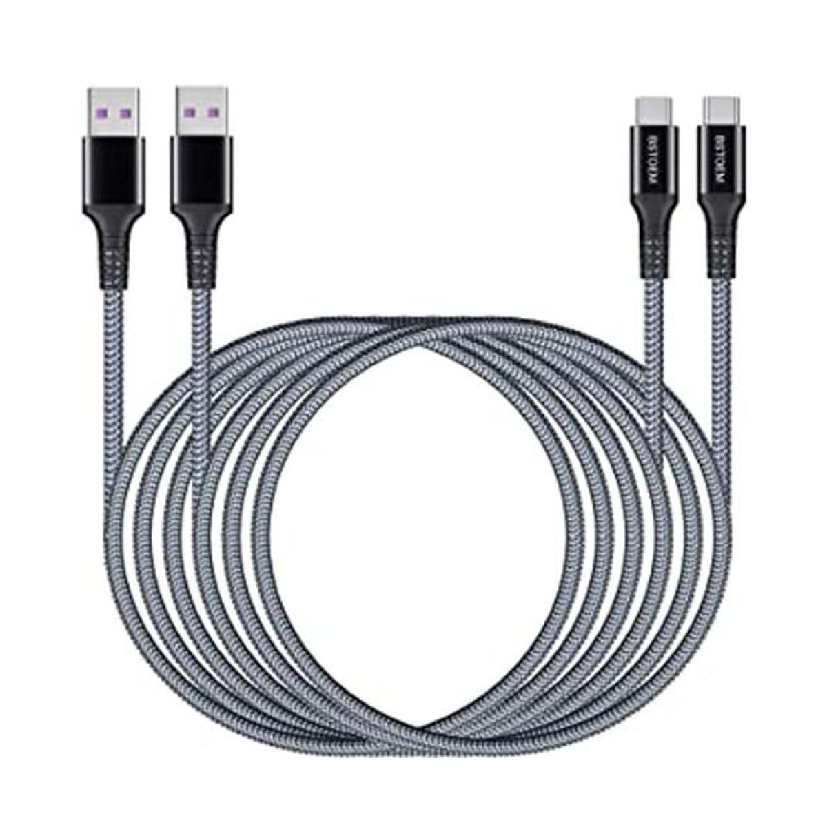 Cable de carga rápida C cable USB C largo tipo C