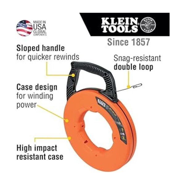 Klein Tools 56334 Cinta de pescado extractor de alambre_2