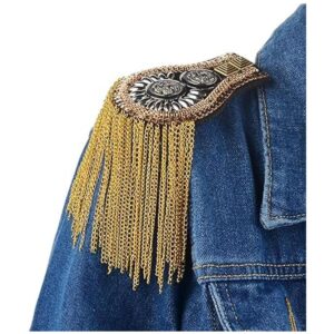 CM Fashion Star Tassel Link Chain Epaulet Shoulder Boards_6