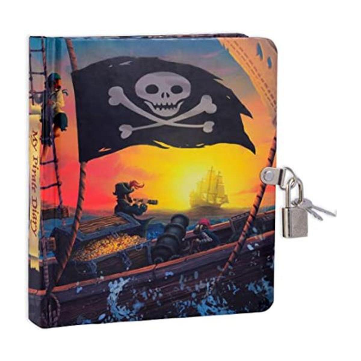 MOLLYBEE KIDS Barco pirata que brilla en la oscuridad con