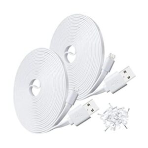Paquete de 2 cables de extensión de alimentación USB de 10_1