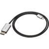 Cable USBC de aluminio a DisplayPort 3 pies_1