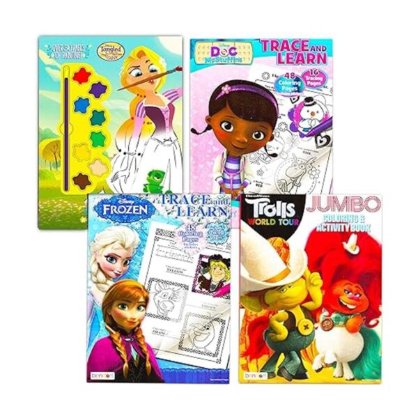 Coloring Books Bulk Surtido para niñas de 4 a 8 años el_3