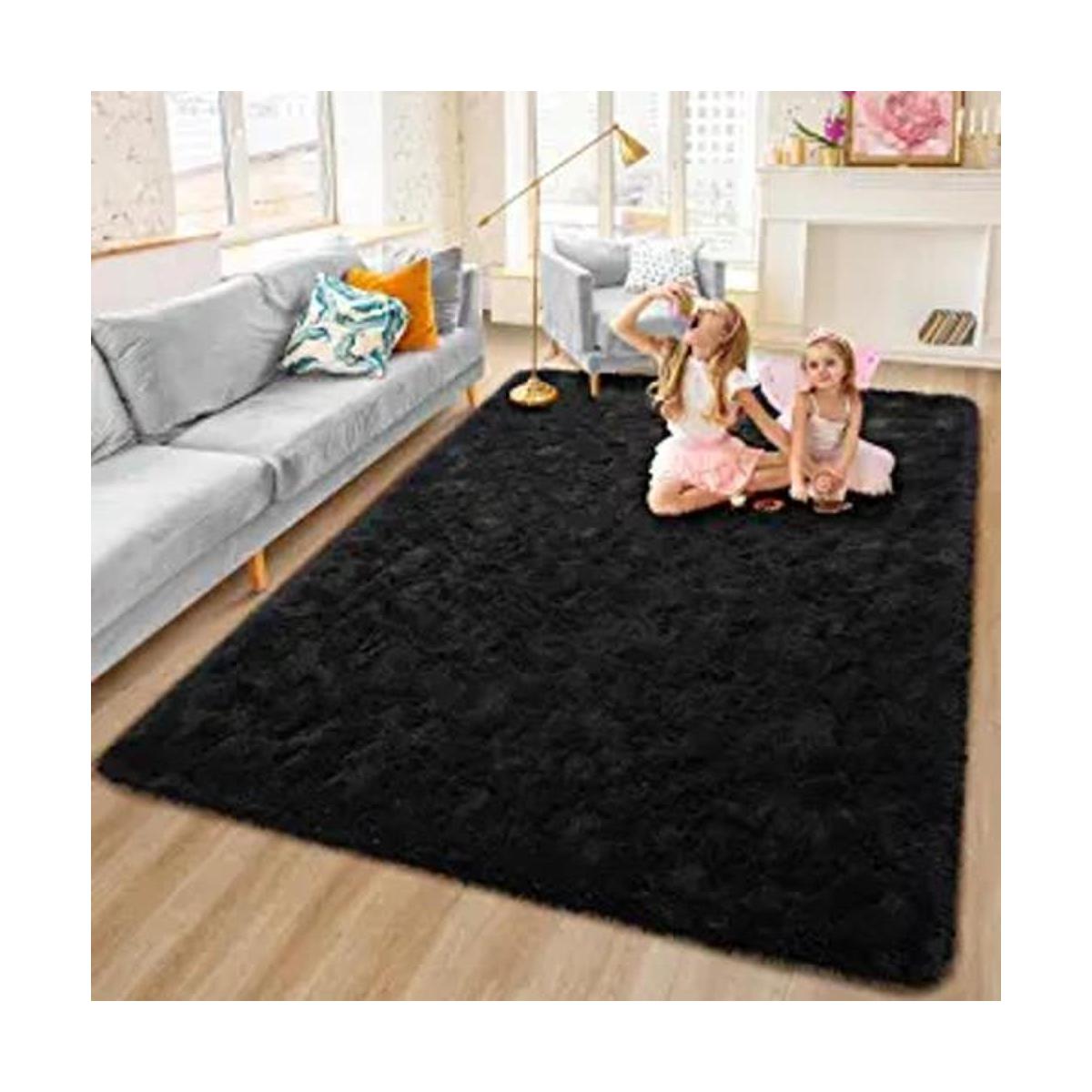 Rostyle Alfombras suaves y esponjosas para el dormitorio