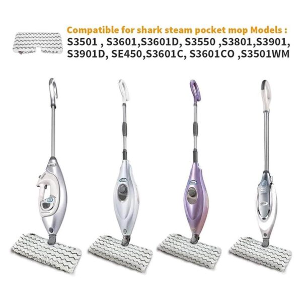 GWGP 2 almohadillas limpiadoras de vapor de repuesto Pro