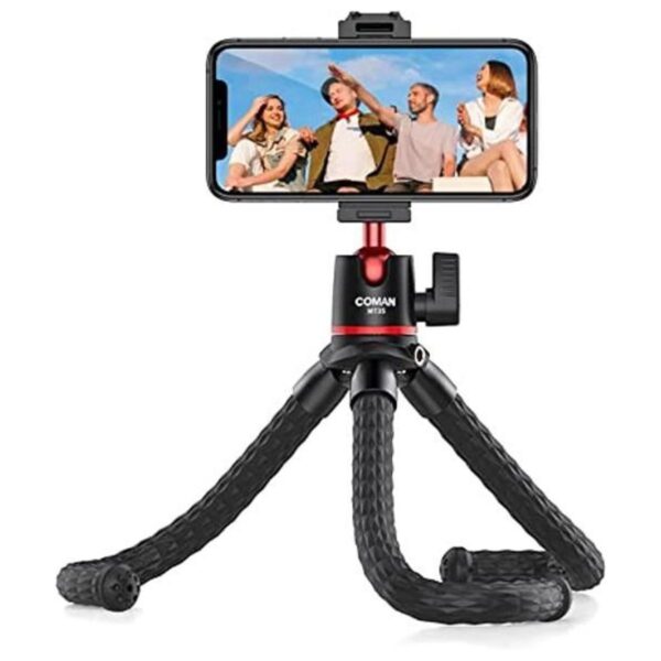 COMAN Trípode flexible e impermeable para iPhone cámara_1