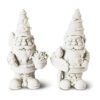 Paquete de 2 mini estatuas de gnomo de jardín figuras de_1