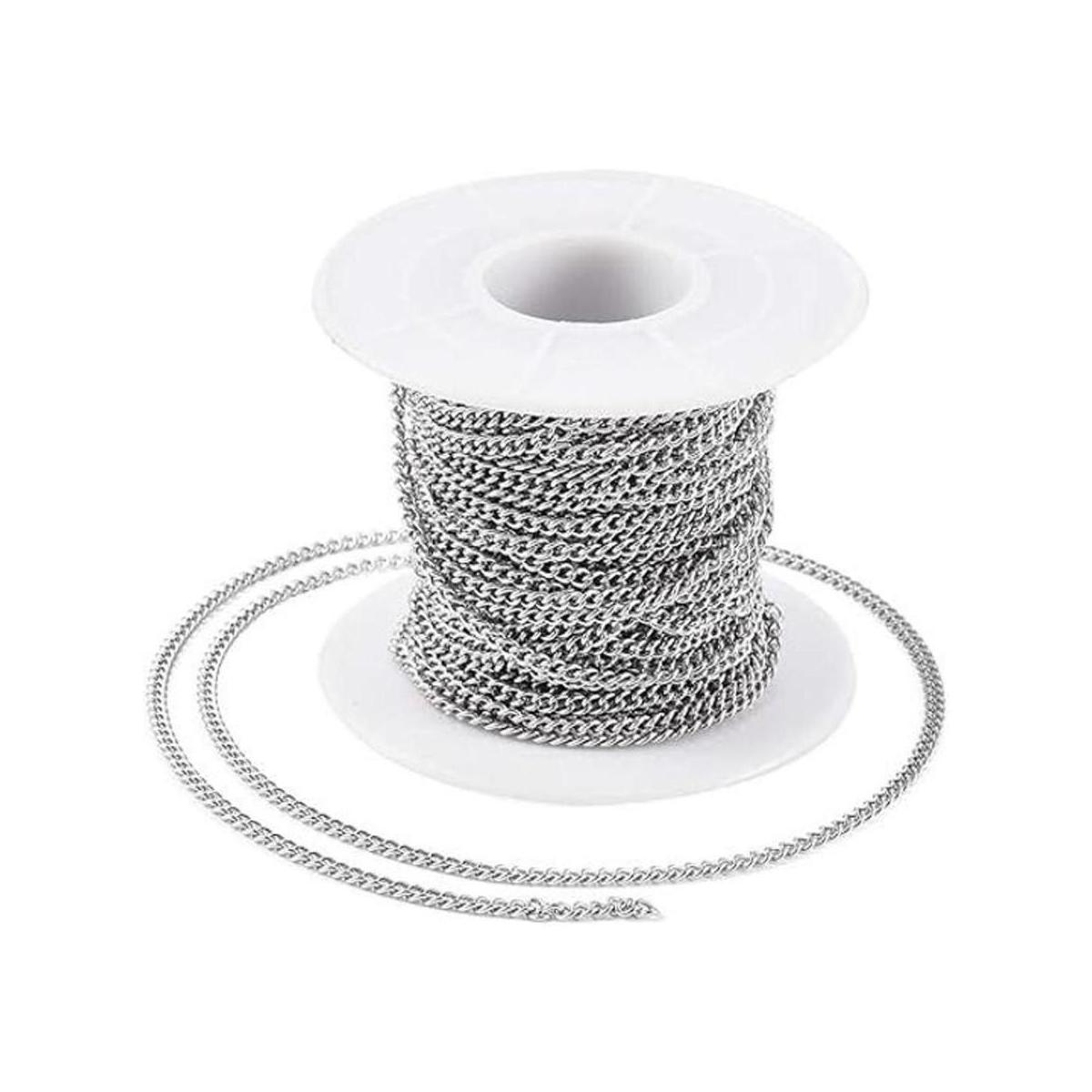 Pandahall Cadenas de acero inoxidable 304 sin soldar