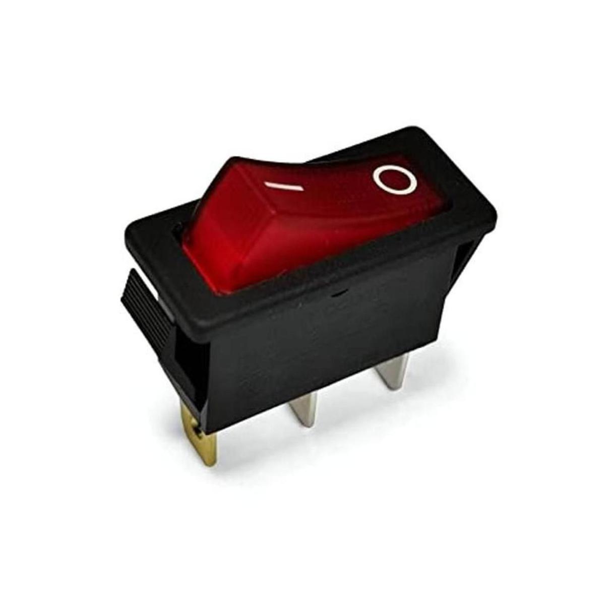 Interruptor basculante iluminado para chimeneas
