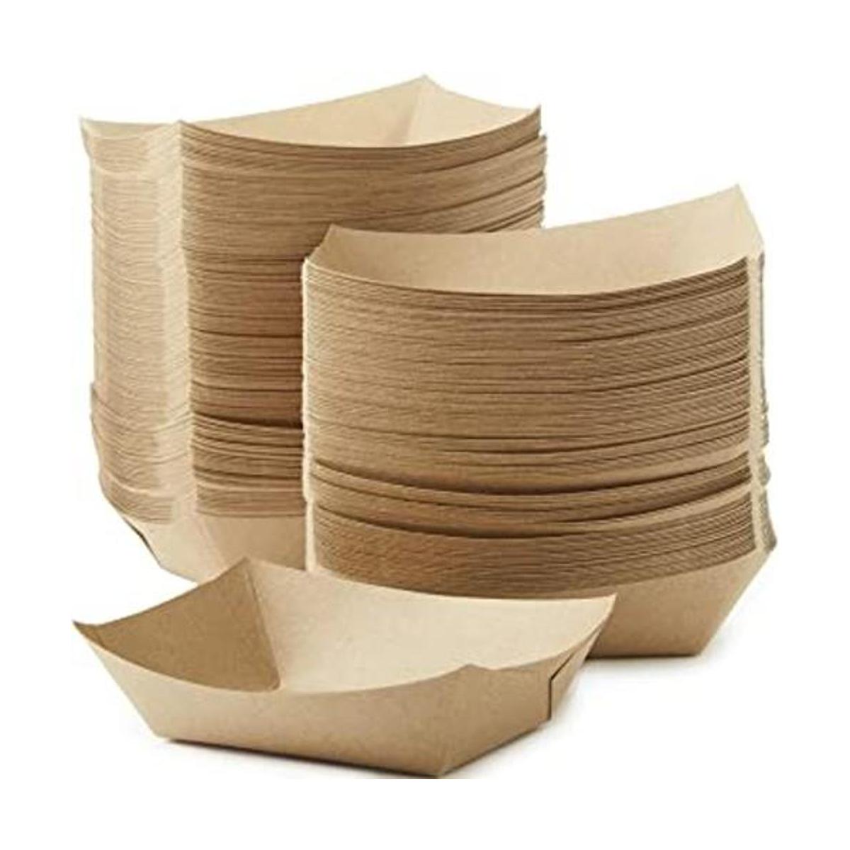 Eco Friendly bandejas de soporte de alimentos hechas en