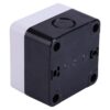 Caja de interruptor de botón de plástico ABS resistente_4