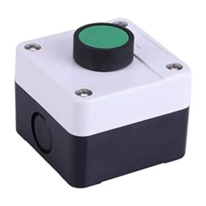 Caja de interruptor de botón de plástico ABS resistente_1