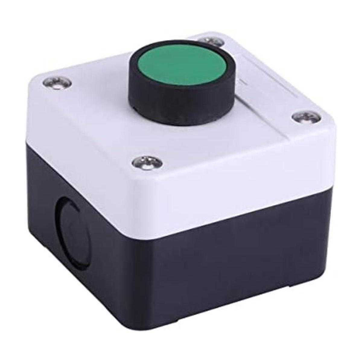 Caja de interruptor de botón de plástico ABS resistente