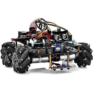 OSOYOO Kit de coche robótico OmniDirectinal Mecanum Ruedas_1