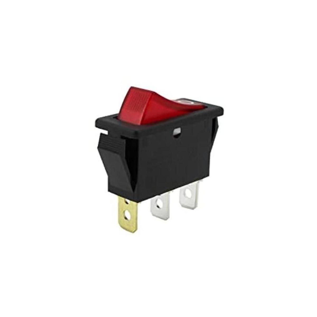 Interruptor basculante iluminado para chimeneas eléctricas