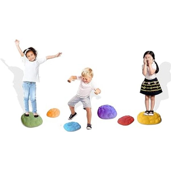 Hapinest Turtle Steps Balance Stepping Stones Juego de_6