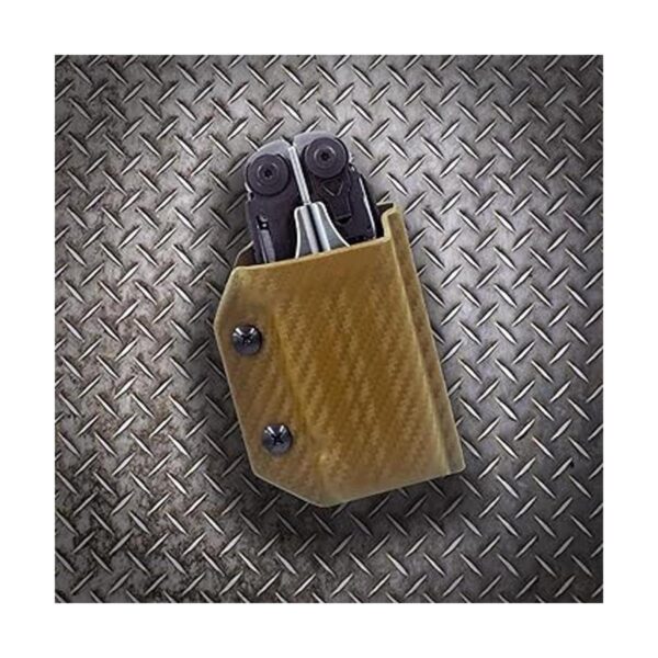 Clip Carry Kydex Funda multiherramienta para cuero_5